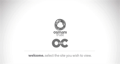Desktop Screenshot of osmanitrust.org